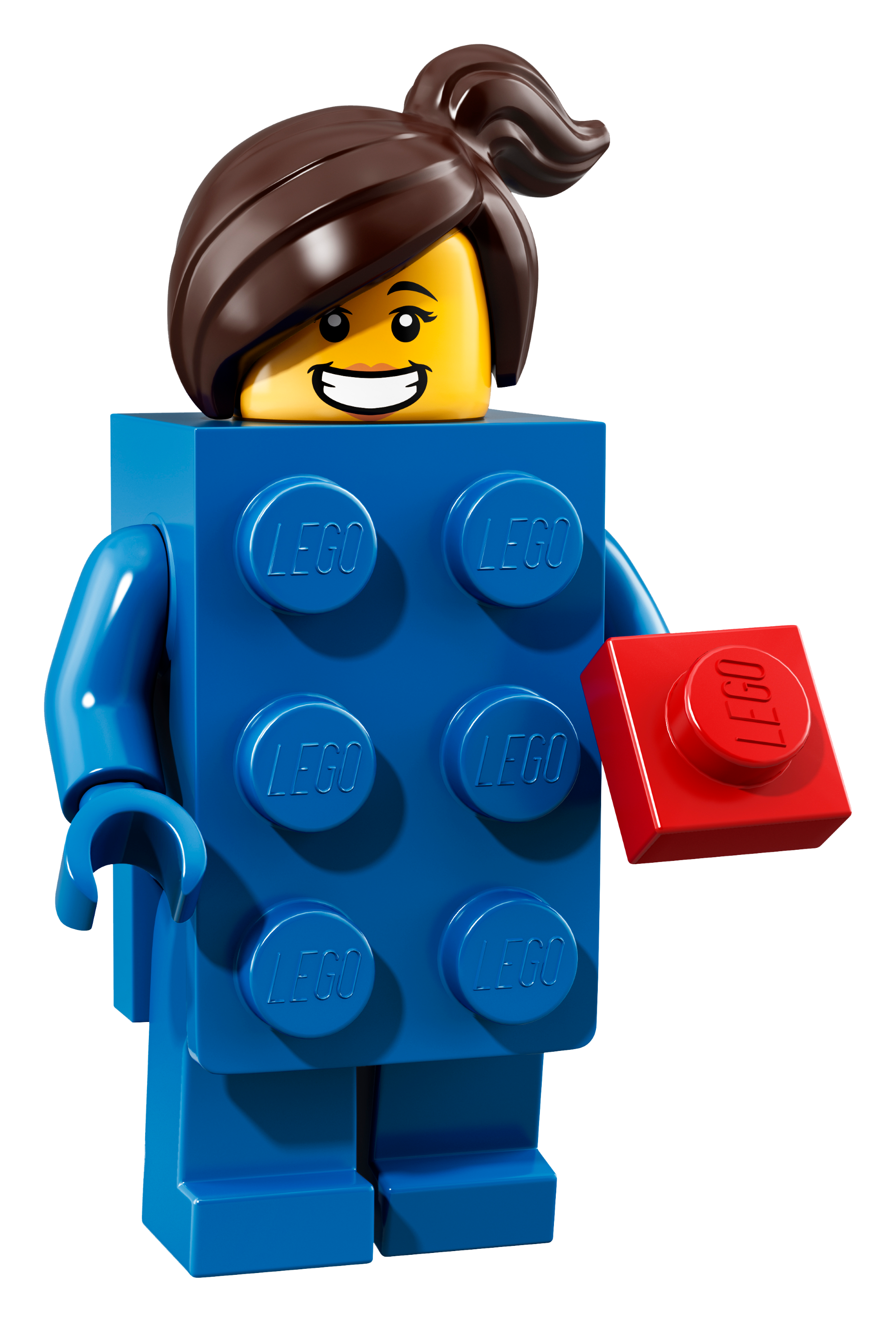 Minifigure Brick Suit Girl