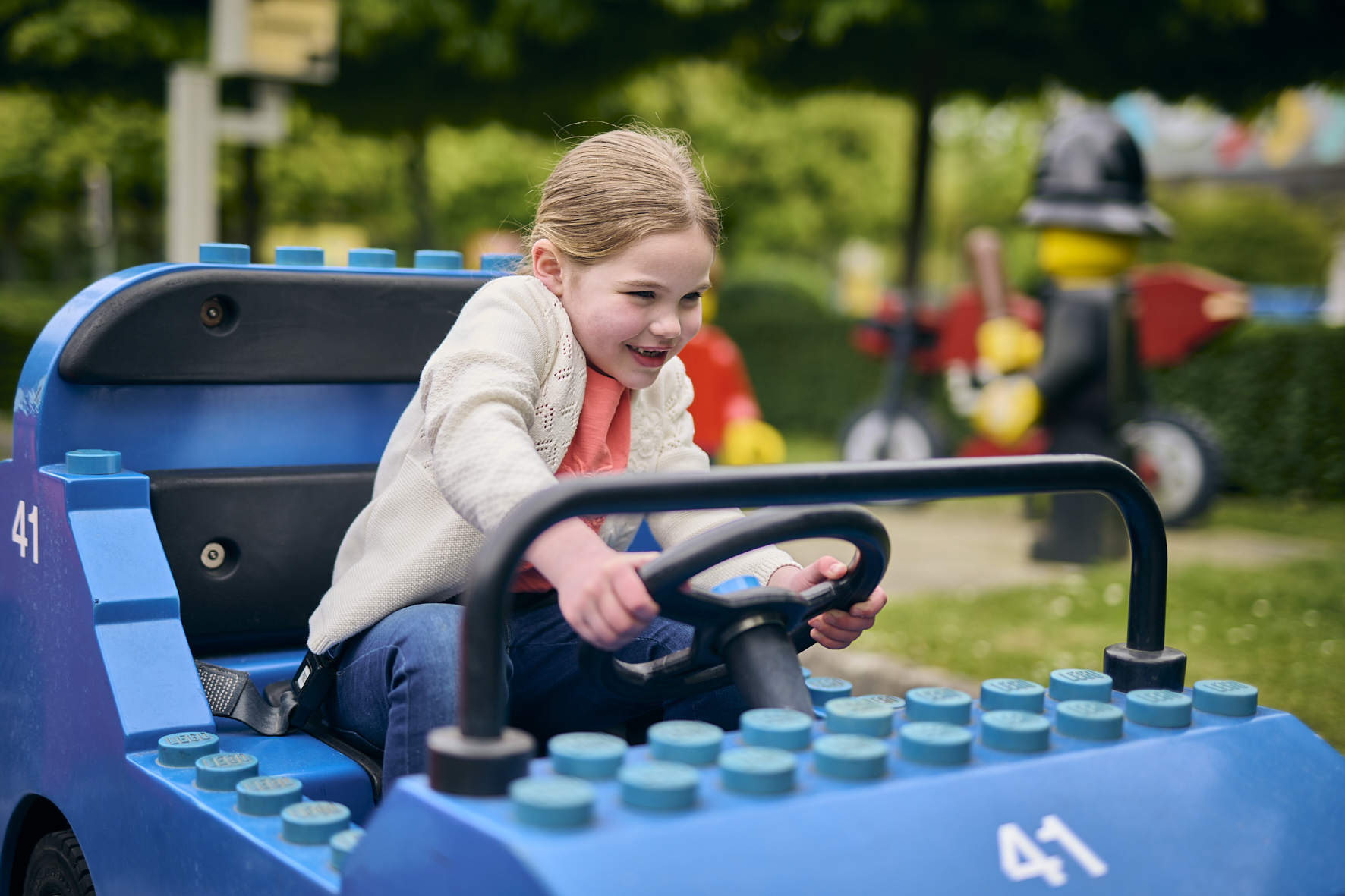 Girl On Driving School