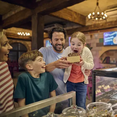 Family at Wizard's Frozen Wonders