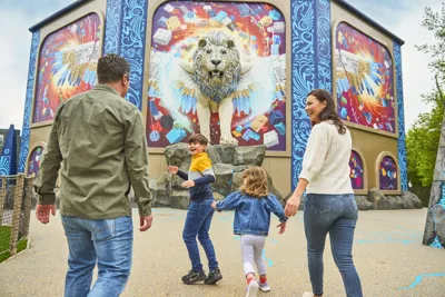 Flight Of The Sky Lion At The LEGOLAND Windsor Resort